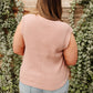 Take A Stand in Pink Top-Womens-Violet and Marie
